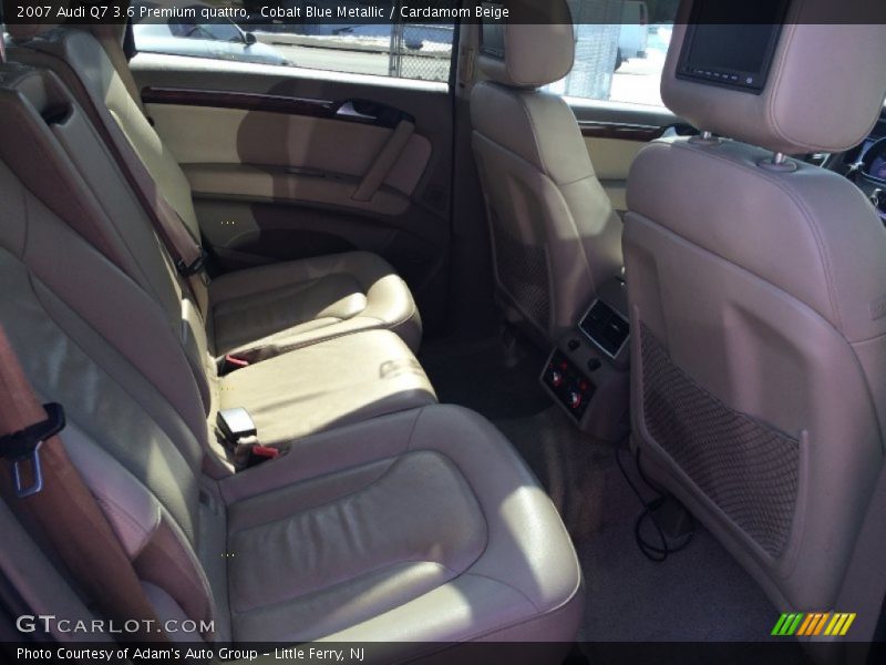 Cobalt Blue Metallic / Cardamom Beige 2007 Audi Q7 3.6 Premium quattro