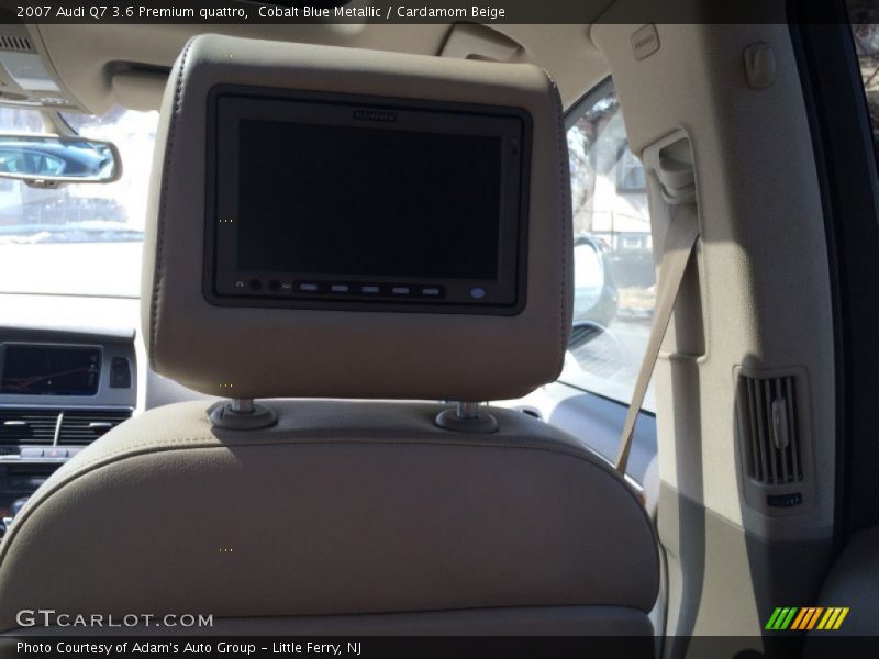Cobalt Blue Metallic / Cardamom Beige 2007 Audi Q7 3.6 Premium quattro