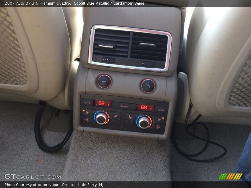 Cobalt Blue Metallic / Cardamom Beige 2007 Audi Q7 3.6 Premium quattro