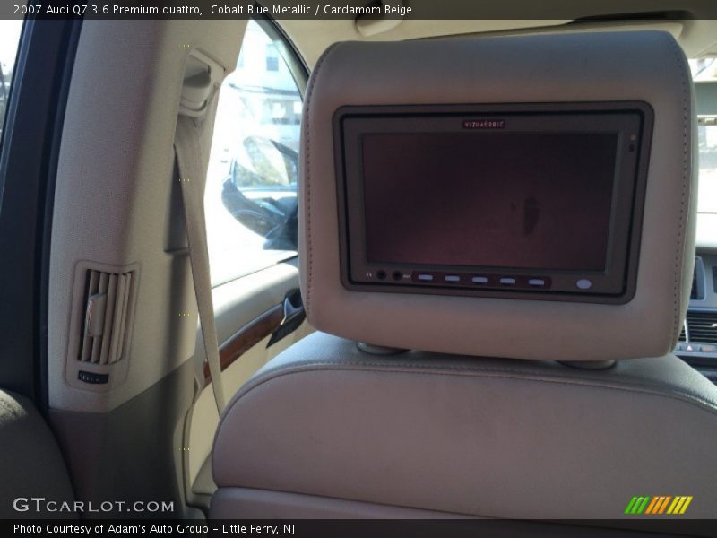 Cobalt Blue Metallic / Cardamom Beige 2007 Audi Q7 3.6 Premium quattro