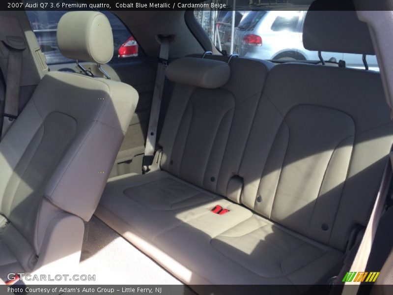 Cobalt Blue Metallic / Cardamom Beige 2007 Audi Q7 3.6 Premium quattro