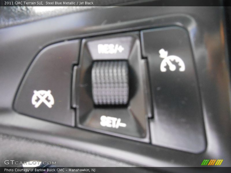 Steel Blue Metallic / Jet Black 2011 GMC Terrain SLE