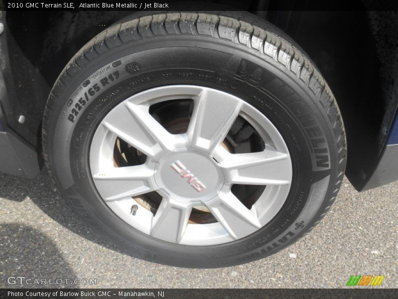 Atlantic Blue Metallic / Jet Black 2010 GMC Terrain SLE