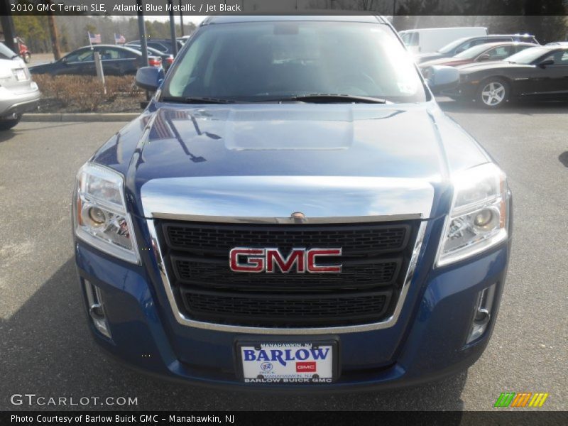 Atlantic Blue Metallic / Jet Black 2010 GMC Terrain SLE