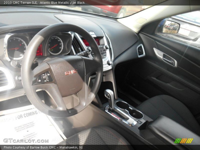 Atlantic Blue Metallic / Jet Black 2010 GMC Terrain SLE