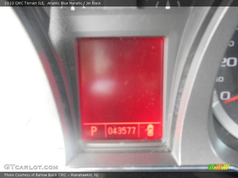 Atlantic Blue Metallic / Jet Black 2010 GMC Terrain SLE