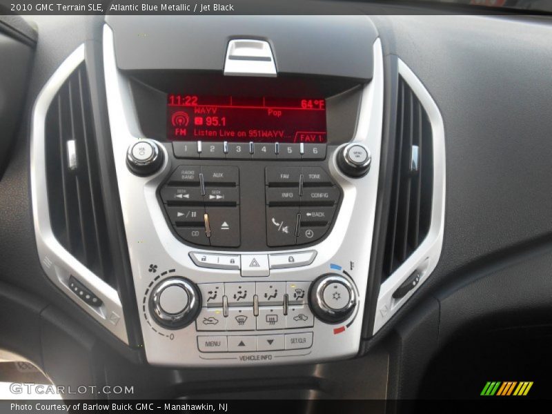 Atlantic Blue Metallic / Jet Black 2010 GMC Terrain SLE