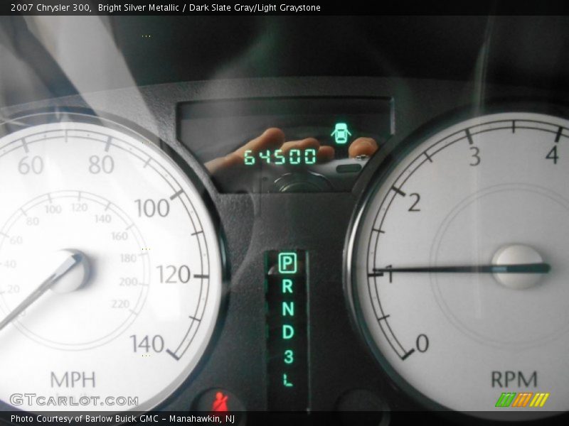 Bright Silver Metallic / Dark Slate Gray/Light Graystone 2007 Chrysler 300