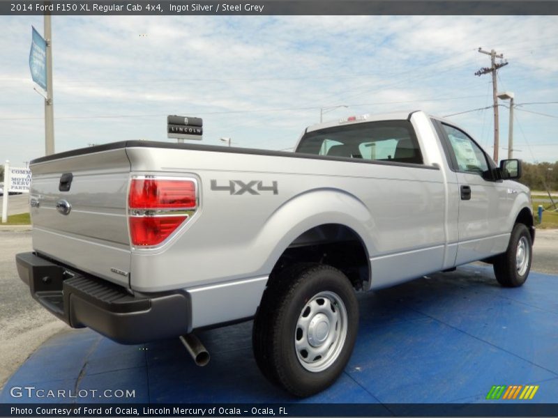 Ingot Silver / Steel Grey 2014 Ford F150 XL Regular Cab 4x4