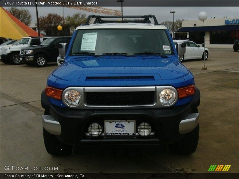 Voodoo Blue / Dark Charcoal 2007 Toyota FJ Cruiser