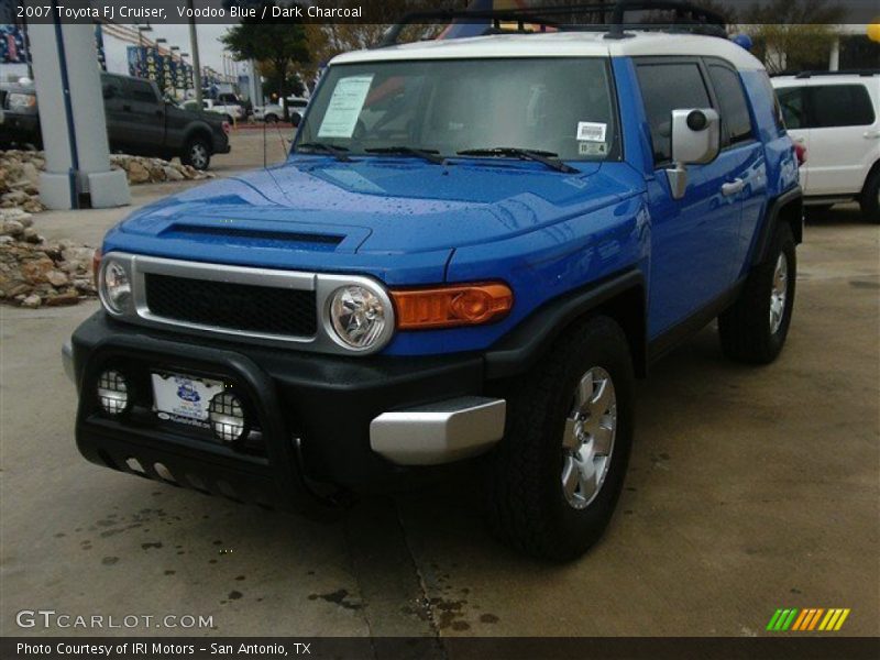 Voodoo Blue / Dark Charcoal 2007 Toyota FJ Cruiser