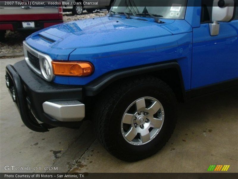 Voodoo Blue / Dark Charcoal 2007 Toyota FJ Cruiser