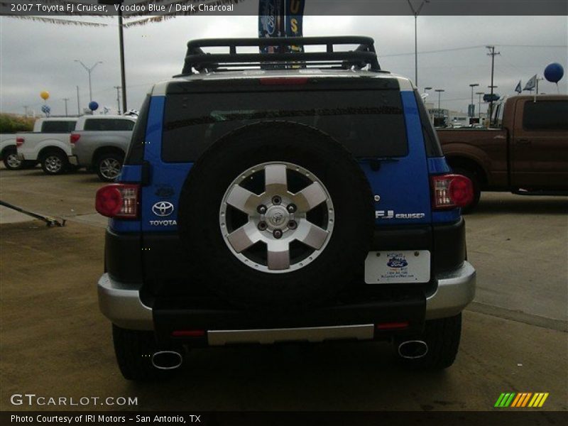Voodoo Blue / Dark Charcoal 2007 Toyota FJ Cruiser
