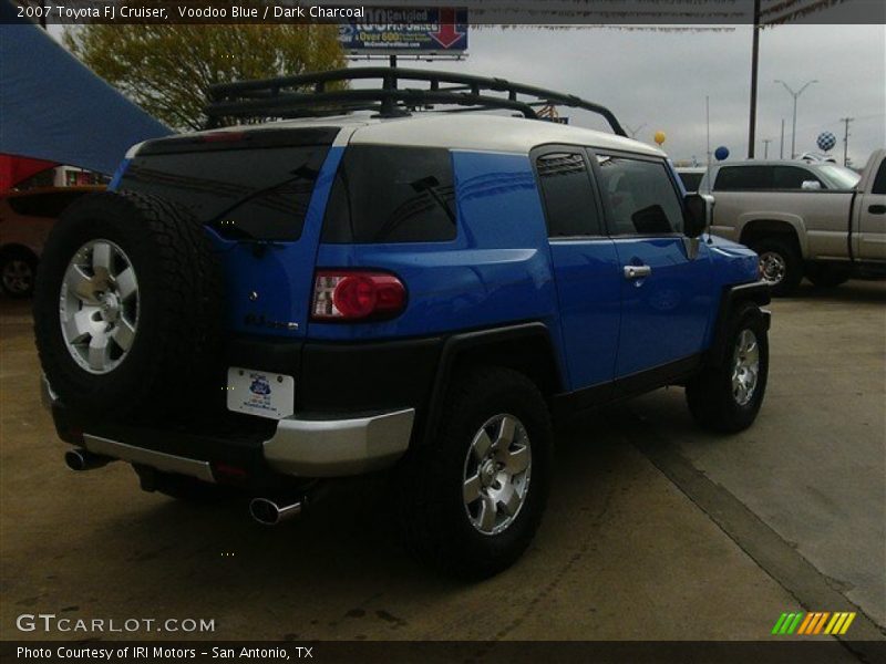 Voodoo Blue / Dark Charcoal 2007 Toyota FJ Cruiser