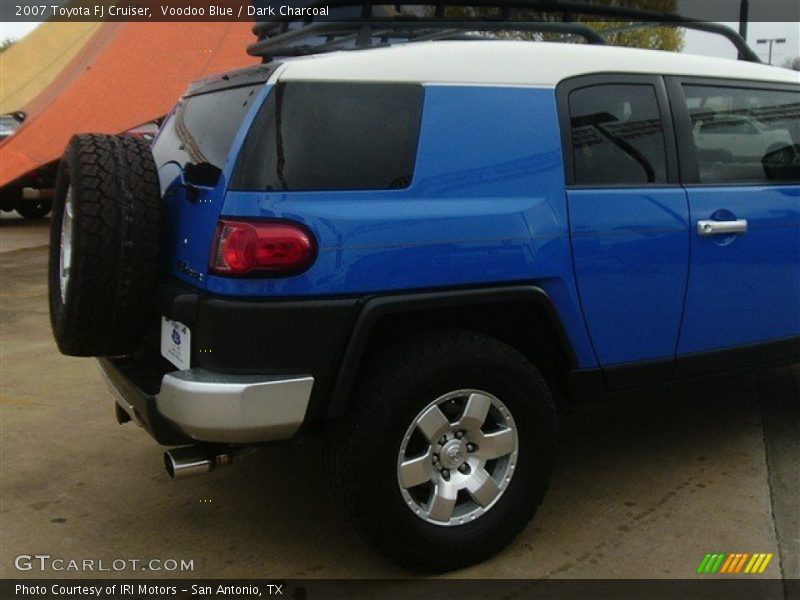 Voodoo Blue / Dark Charcoal 2007 Toyota FJ Cruiser