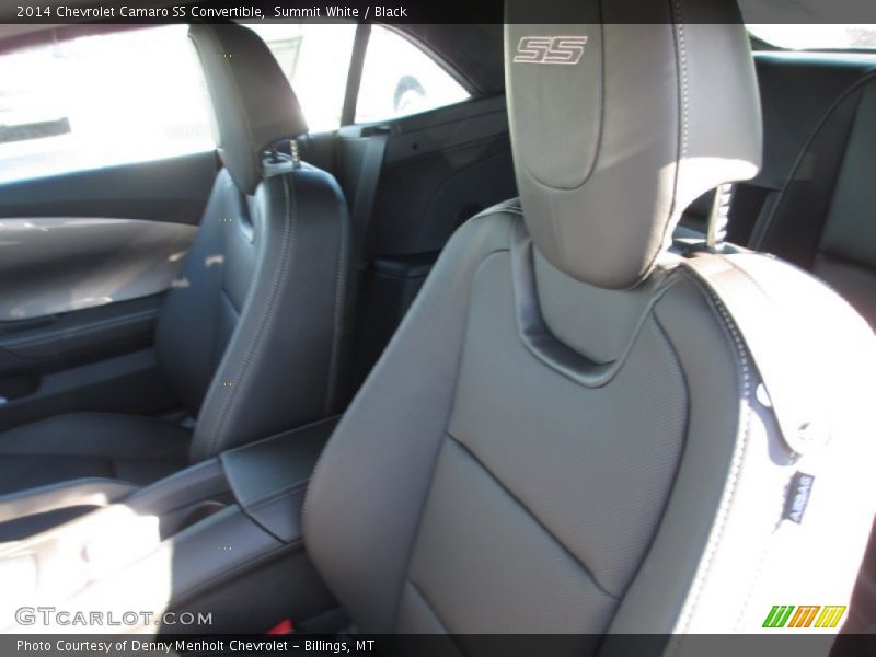 Summit White / Black 2014 Chevrolet Camaro SS Convertible