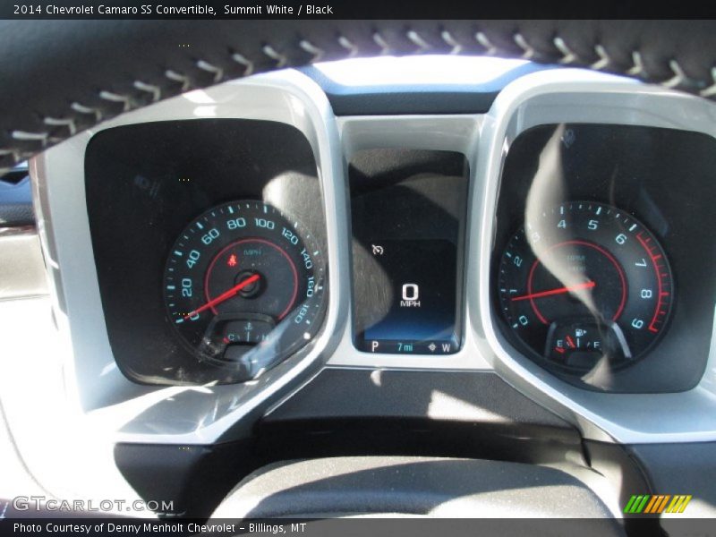 Summit White / Black 2014 Chevrolet Camaro SS Convertible