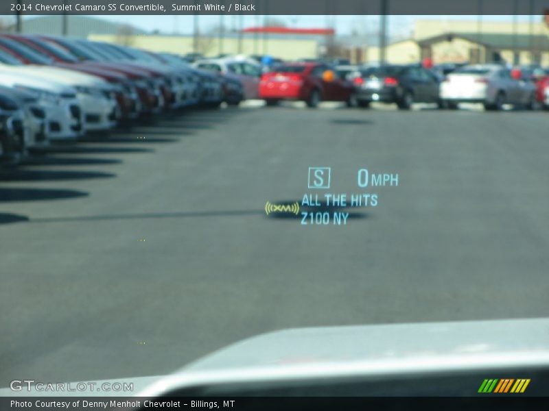 Summit White / Black 2014 Chevrolet Camaro SS Convertible
