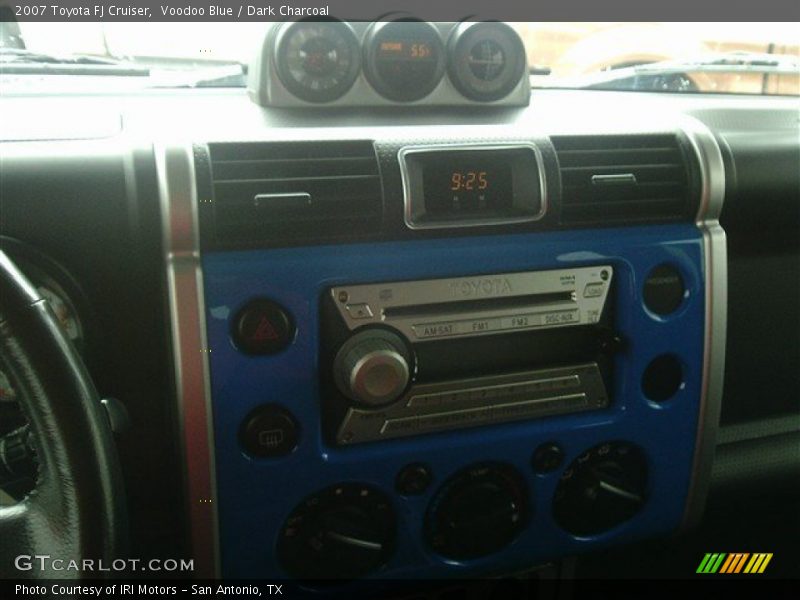Voodoo Blue / Dark Charcoal 2007 Toyota FJ Cruiser