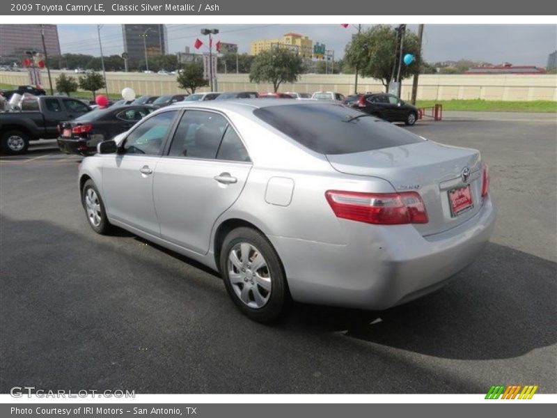 Classic Silver Metallic / Ash 2009 Toyota Camry LE