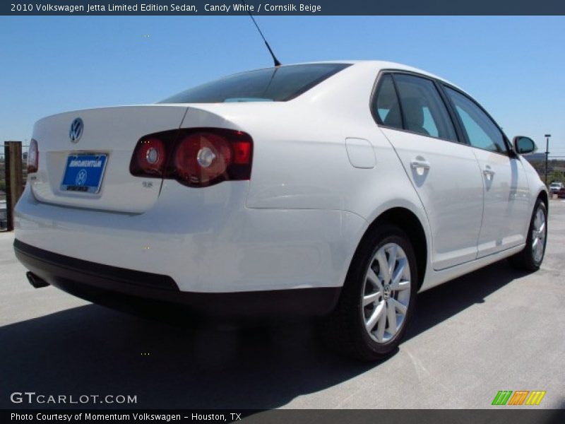 Candy White / Cornsilk Beige 2010 Volkswagen Jetta Limited Edition Sedan