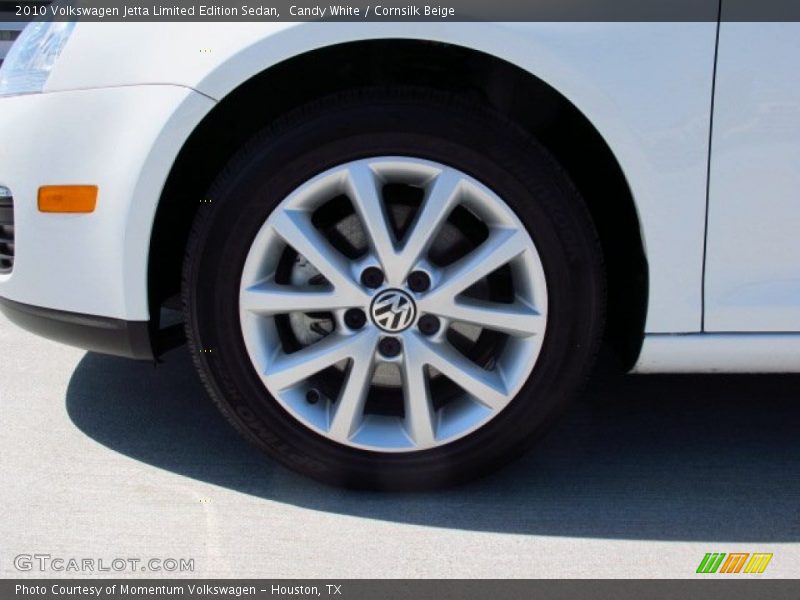 Candy White / Cornsilk Beige 2010 Volkswagen Jetta Limited Edition Sedan