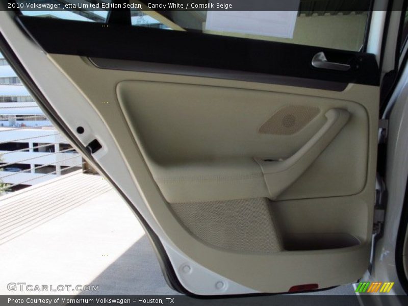 Candy White / Cornsilk Beige 2010 Volkswagen Jetta Limited Edition Sedan