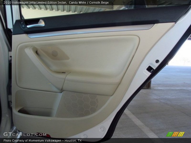 Candy White / Cornsilk Beige 2010 Volkswagen Jetta Limited Edition Sedan