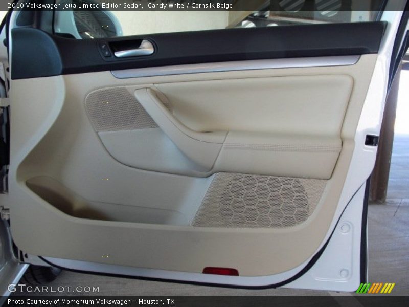Candy White / Cornsilk Beige 2010 Volkswagen Jetta Limited Edition Sedan