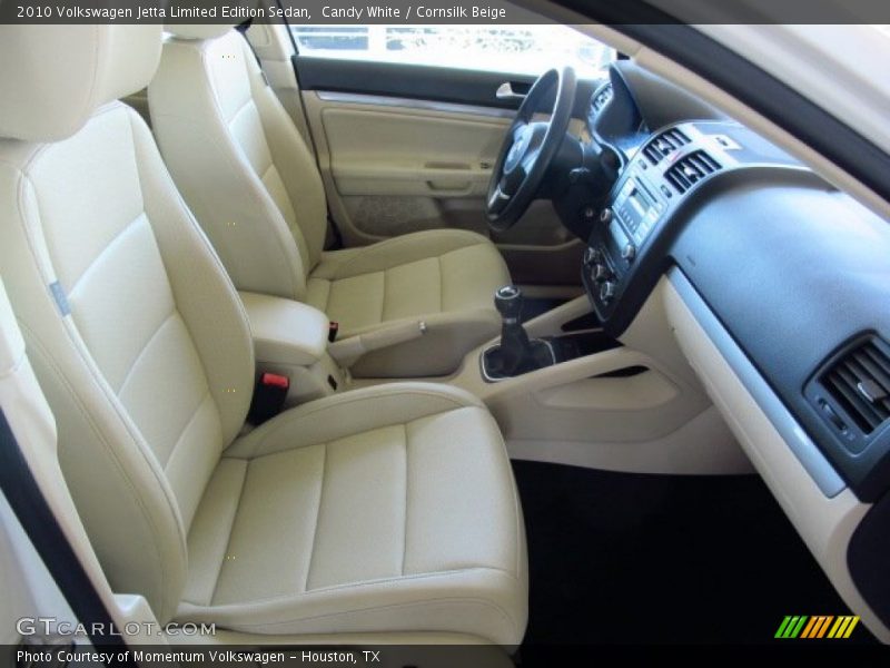 Candy White / Cornsilk Beige 2010 Volkswagen Jetta Limited Edition Sedan