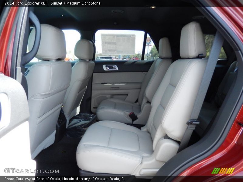 Sunset / Medium Light Stone 2014 Ford Explorer XLT