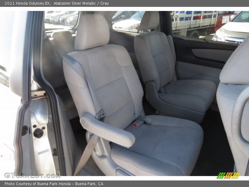 Alabaster Silver Metallic / Gray 2011 Honda Odyssey EX