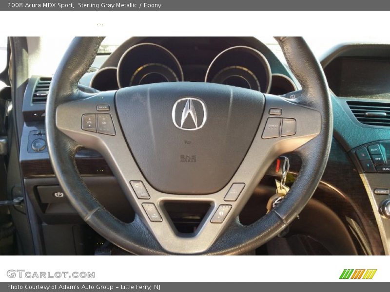 Sterling Gray Metallic / Ebony 2008 Acura MDX Sport