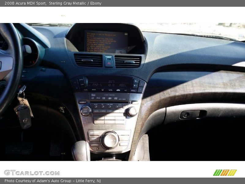 Sterling Gray Metallic / Ebony 2008 Acura MDX Sport