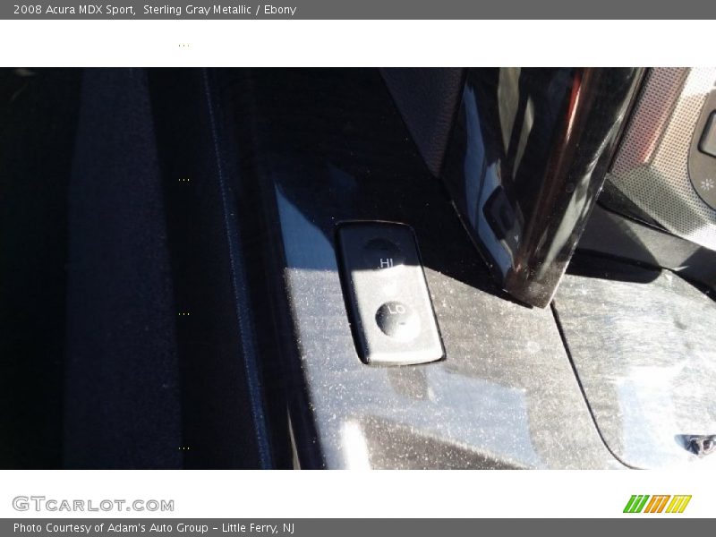 Sterling Gray Metallic / Ebony 2008 Acura MDX Sport