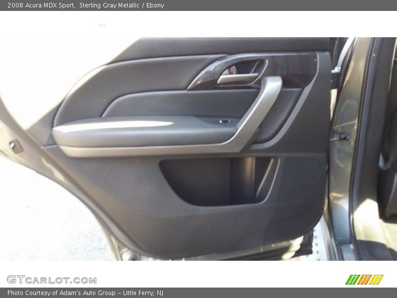 Sterling Gray Metallic / Ebony 2008 Acura MDX Sport