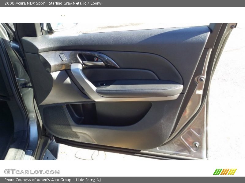 Sterling Gray Metallic / Ebony 2008 Acura MDX Sport