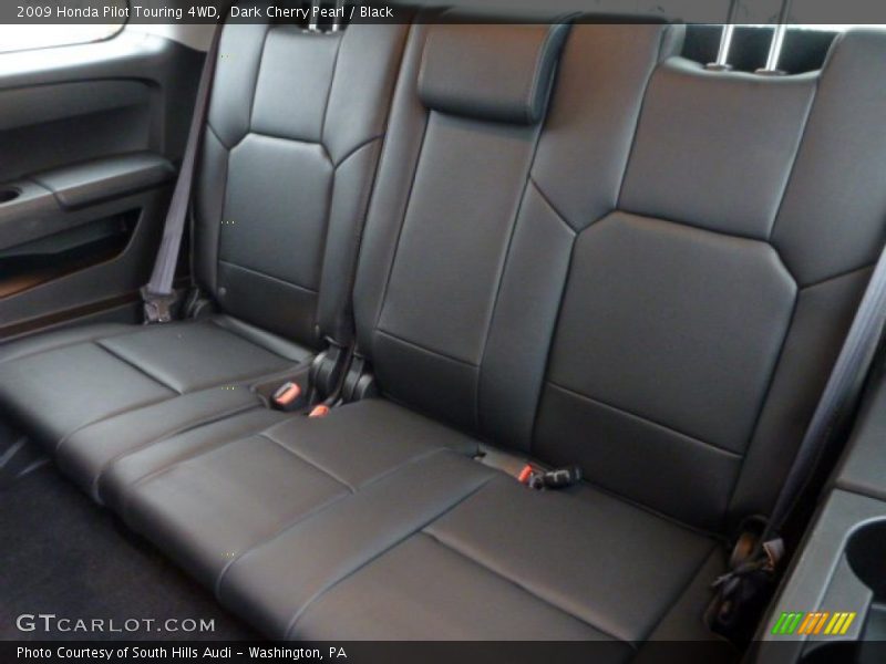 Dark Cherry Pearl / Black 2009 Honda Pilot Touring 4WD