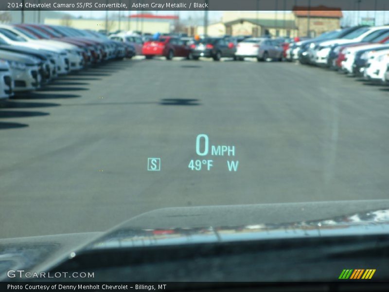 Ashen Gray Metallic / Black 2014 Chevrolet Camaro SS/RS Convertible