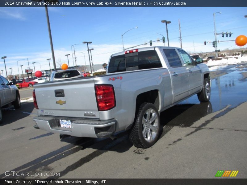 Silver Ice Metallic / High Country Saddle 2014 Chevrolet Silverado 1500 High Country Crew Cab 4x4