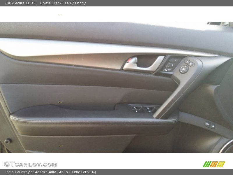 Crystal Black Pearl / Ebony 2009 Acura TL 3.5