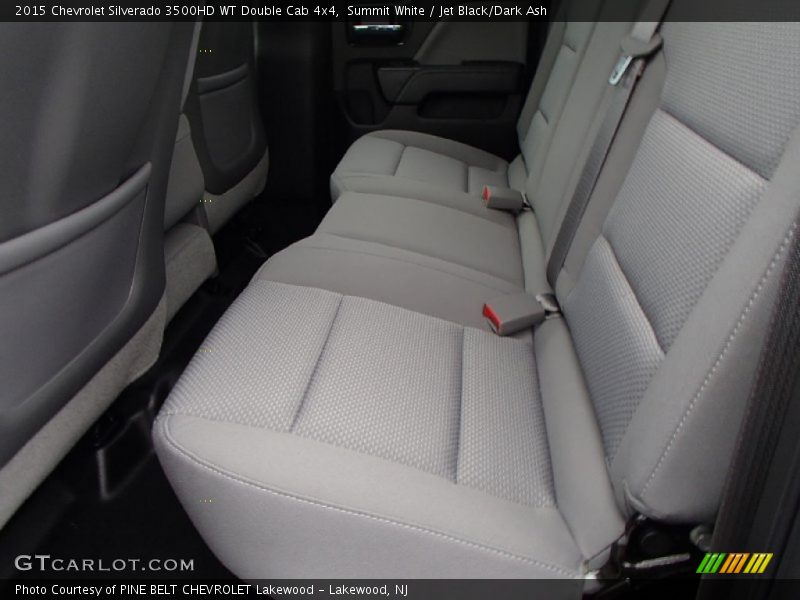 Summit White / Jet Black/Dark Ash 2015 Chevrolet Silverado 3500HD WT Double Cab 4x4