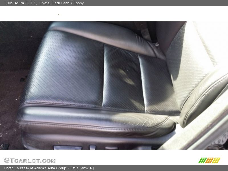 Crystal Black Pearl / Ebony 2009 Acura TL 3.5