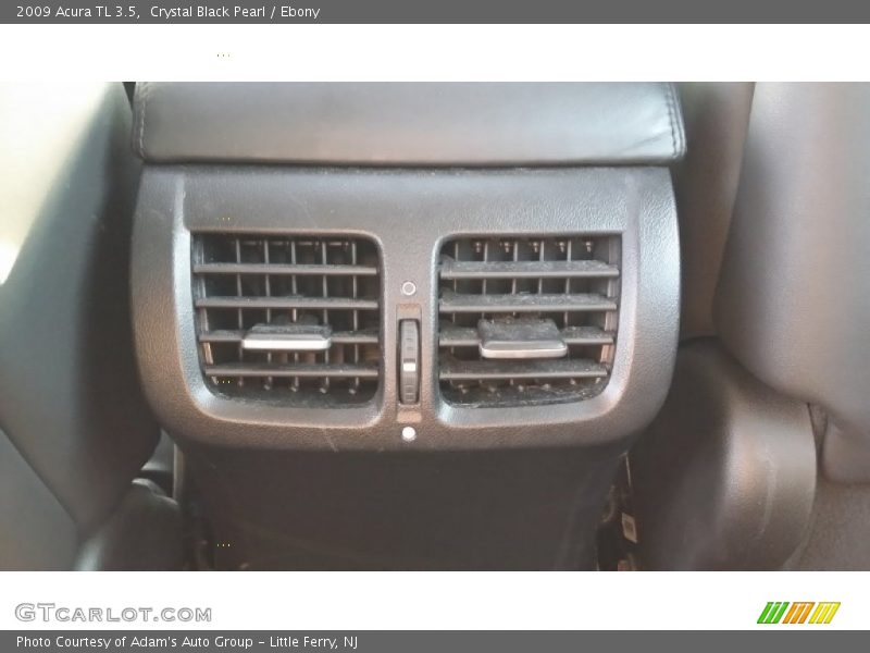 Crystal Black Pearl / Ebony 2009 Acura TL 3.5