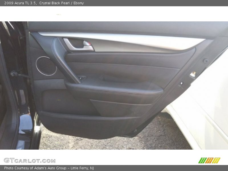 Crystal Black Pearl / Ebony 2009 Acura TL 3.5