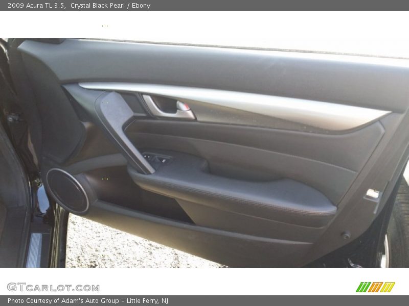 Crystal Black Pearl / Ebony 2009 Acura TL 3.5