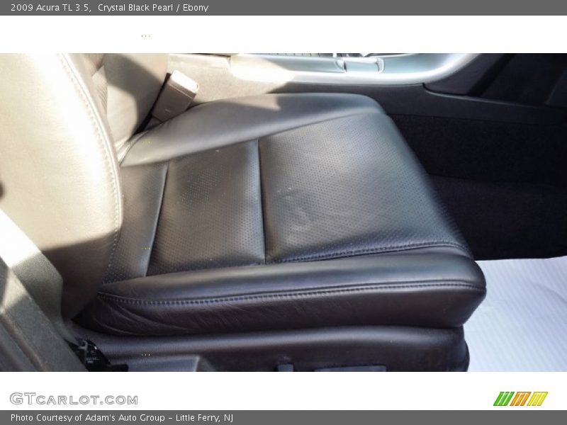 Crystal Black Pearl / Ebony 2009 Acura TL 3.5