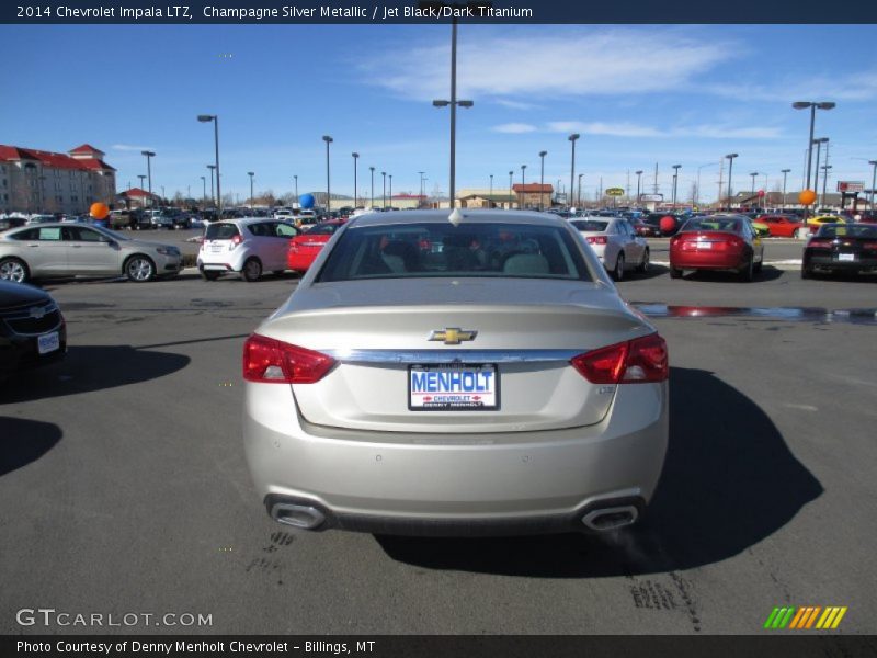 Champagne Silver Metallic / Jet Black/Dark Titanium 2014 Chevrolet Impala LTZ