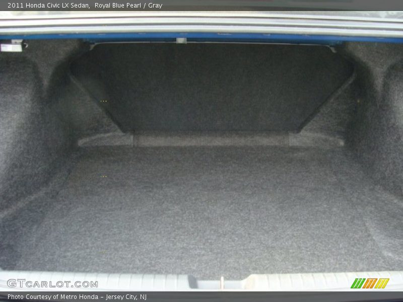 Royal Blue Pearl / Gray 2011 Honda Civic LX Sedan