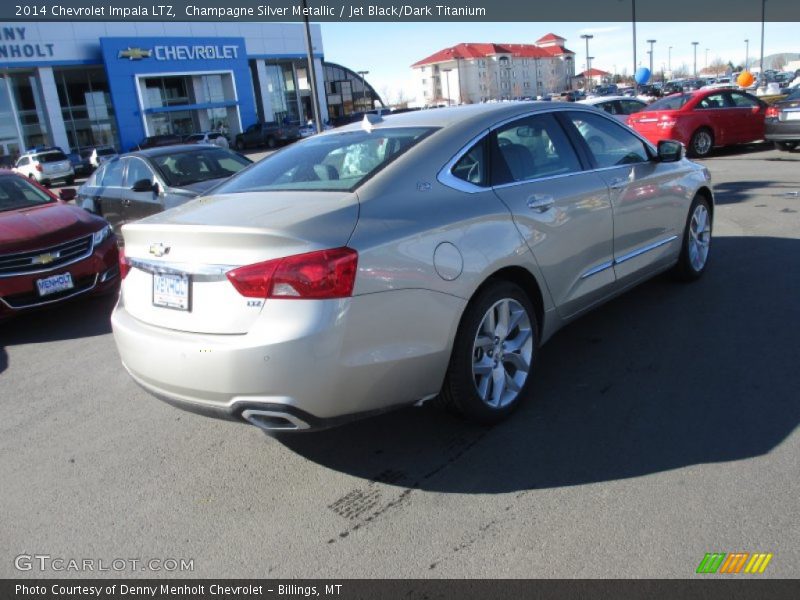 Champagne Silver Metallic / Jet Black/Dark Titanium 2014 Chevrolet Impala LTZ